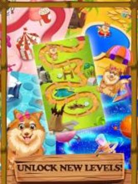 Doggy Bubble Shooter Rescue游戲截圖3