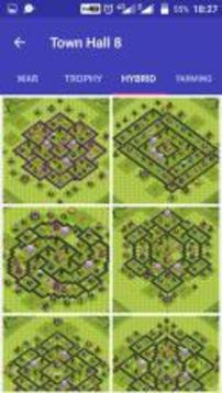 New Base Maps for COC Layout 2017游戲截圖4