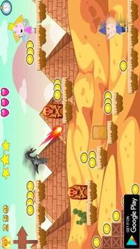 ben adventure and holly run游戲截圖1