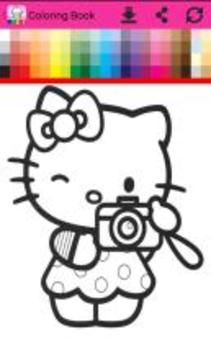 Coloring Book for Kitty游戲截圖5