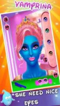 Vampire Beauty Salon Makeup游戲截圖3