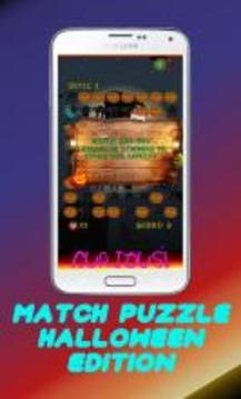 Match puzzle Halloween edition游戏截图3