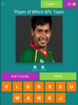 BPL Player Pic Quiz游戏截图5