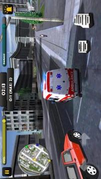 Ambulance Car Simulator 3D游戲截圖3