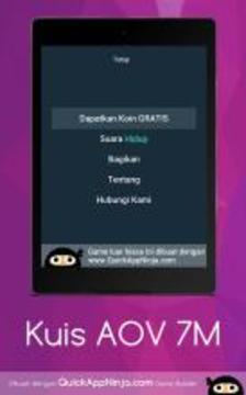 Kuis AOV 7M游戲截圖4
