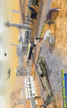 Drive Army Bus Parking Base Duty游戲截圖1
