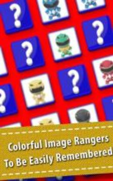 Memory Kids Rangers Toys游戲截圖5