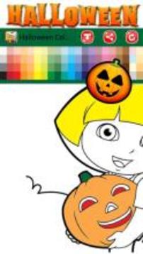 Halloween Coloring Pages For Kids *游戲截圖3
