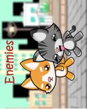 Super Cat vs City Enemies游戲截圖1