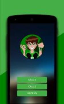 Ben 10 Fake Calling Simulator游戲截圖3