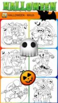 Halloween Coloring Pages For Kids *游戲截圖4