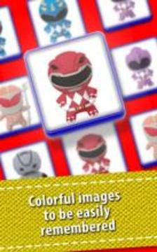 Memory Kids Rangers Toys游戲截圖2