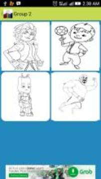 Coloring Boboiboy游戲截圖1