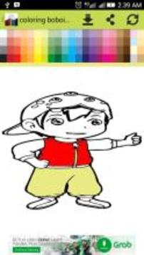 Coloring Boboiboy游戲截圖3