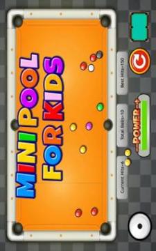 Mini Pool for Kids游戲截圖2