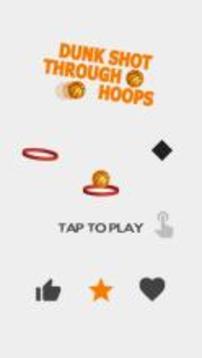 Dunk Shot Through Hoops游戲截圖1