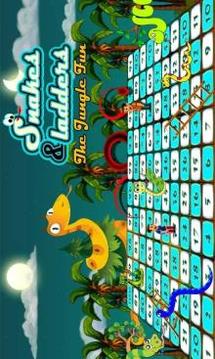 Snakes N Ladders The Jungle Fun Game游戏截图1