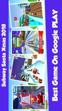 Subway Santa Xmas 2018 Game游戲截圖2