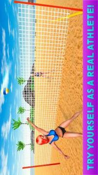 Girls Beach Volleyball Team游戲截圖2