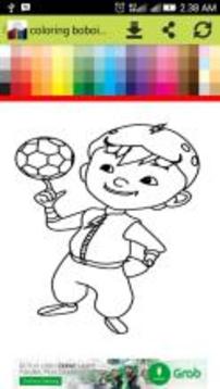 Coloring Boboiboy游戲截圖2