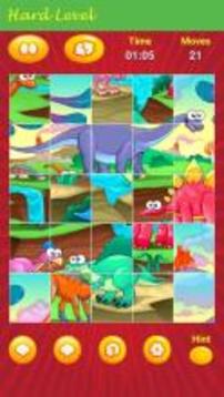 Dinosaurs Puzzles Game游戲截圖1