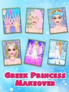 Greek Princess Makeover- Makeup Salon游戲截圖4