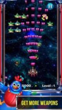 Chicken Shooter - Space Shooting游戲截圖2