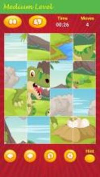 Dinosaurs Puzzles Game游戲截圖4