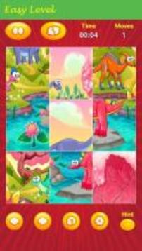 Dinosaurs Puzzles Game游戲截圖5