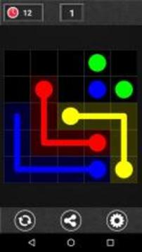 Color Flows -Color matching app of 2 dots & 3 dots游戲截圖2
