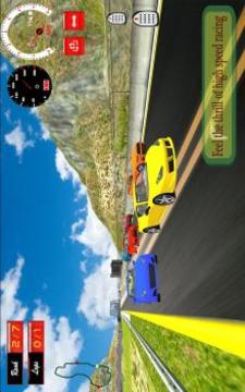Turbo Car Rally Racing 3D游戲截圖2