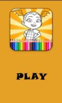 ColoringBook for vampira fans游戲截圖1