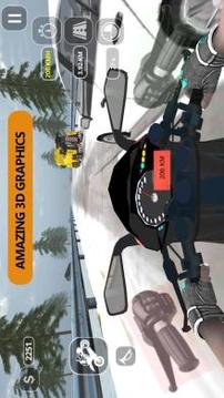 Highway Traffic Motorcycle Rider - Moto Bike Race游戲截圖4