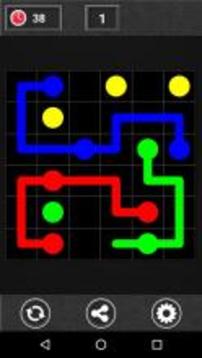 Color Flows -Color matching app of 2 dots & 3 dots游戲截圖1