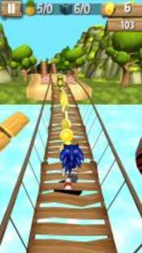 Jungle Run: Super Sonic Rush游戲截圖1