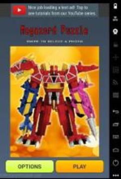 Toys Megazord Puzzle Games游戲截圖1