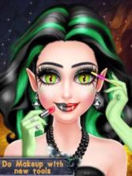Halloween Princess Makeover - Free Halloween Games游戲截圖3