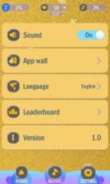 Piano gold Tiles 2018游戲截圖3