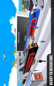 Sky Train Simulator : Elevated Train Driving游戲截圖3
