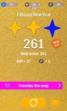 Piano gold Tiles 2018游戲截圖2
