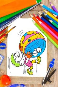 coloring book : Nobita Super Heroes游戲截圖5