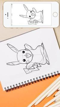 The Boy * Painter ?? - How To Draw Pokemon ??游戲截圖3