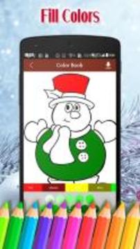 Xmas Coloring book Games游戲截圖3