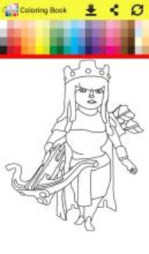 Coloring Book for Clash游戲截圖2