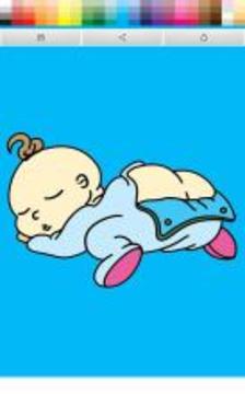 Baby Hazel Coloring Book游戲截圖3