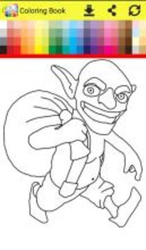 Coloring Book for Clash游戲截圖3