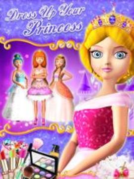 Princess 3D Salon - Girls Game游戲截圖3