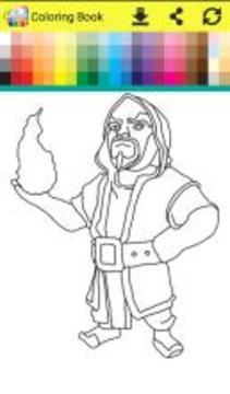Coloring Book for Clash游戲截圖4