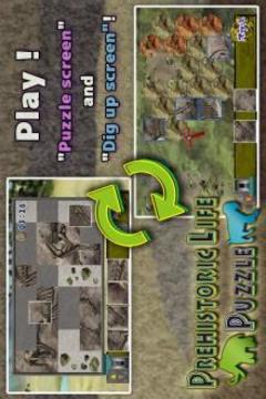 Prehistoric life　Puzzle游戲截圖1