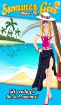 Summer Girl - Dress Up Games游戲截圖5